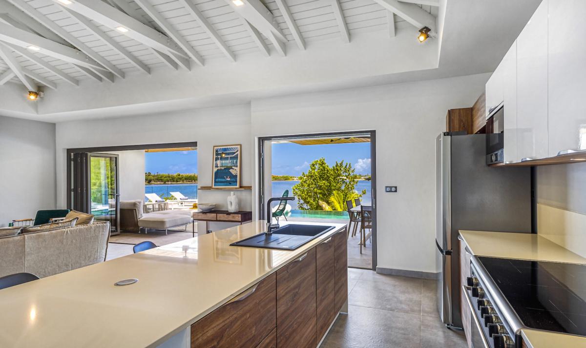 10.Location Villa Enjoy Terres Basses Saint Martin - Cuisine